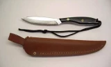 Grohmann Knives Micarta Trout & Bird Carbon Blade