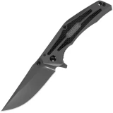Kershaw Duojet, 3.25" Titanium Coated Blade, Steel/Carbon Fiber Handle - 8300