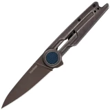 Kershaw Parsec, 3" Brown PVD Coated Blade and Steel Handle - 2035