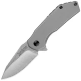 Kershaw Valve, 2.25" 4Cr14 Steel Blade, Stainless Steel Handle - 1375