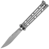 Kershaw Lucha, 4.6" 14C28N Blade, Steel Handle - 5150