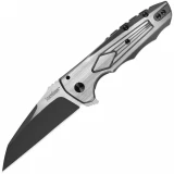 Kershaw Deadline, 3.25" Flipper Blade, Steel Handle - 1087