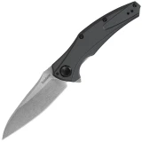 Kershaw Bareknuckle, 3.5" 14C28N Blade, Gray Aluminum Handle - 7777