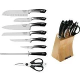 Topchef TC04 9-piece Cutlery Set with Wood Knife Block