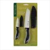 2-Pc Ceramic Knife & Sheath Set