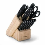 Cuisinart 14 Piece Advantage Cutlery Set w/Natural Block