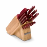 KitchenAid 13 Pc. Forged Cutlery Block Set, Red