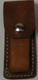 Queen Cutlery Small Brown Leather Belt Sheath