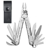 Leatherman 831551 Rebar Full-Size Multi-Tool, Leather Sheath