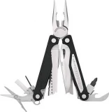 Leatherman Charge AL Multi-Tool with Black Aluminum Handle and Leather