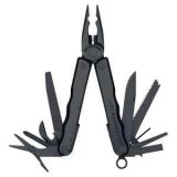 Leatherman Blast Black Oxide Multi-Tool, Cap Crimper/ Black Molle Shea