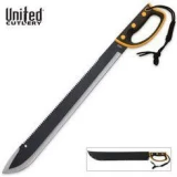 United Cutlery United Survival Sawback Machete with Sheath