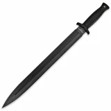 United Cutlery Jungle Toothpick Machete, Black Handle & Blade w/Sheath