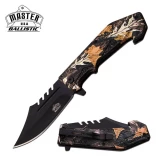 Master Assisted 3.75 in Blade Camo Coated ABS Hndl MU-A042BC