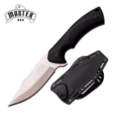 Master Fixed 4.0 in Blade Black Nylon Fiber Hndl MU-1149