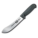 Victorinox 7'' Straight Blade Butcher Knife, Black Fibrox Handle