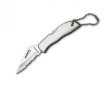 Meyerco Stainless Steel Serrated Keychain Knife