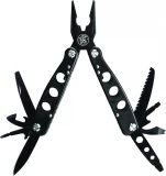 Smith & Wesson 15 function Multi-Tool with Spring Loaded Pliers, Outboard Components, and Nylon Belt Sheath.