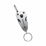 SwissTech Key Ring Multi-Tool, 7-in-1, Silver
