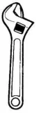 Prima Tools 45240 Adjustable Wrenches (10")