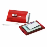Wagner Wallet, 4-Function, Translucent Red