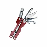 SwissTech Key Ring Multi-Tool, 8-in-1, Red
