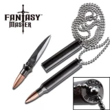 Fantasy Master 30-06 Bullet Replica Neck Knife