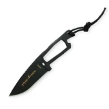Schrade Extreme Survival All Black Fixed Blade Knife with Zytel Sheath
