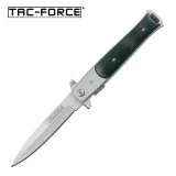 Tac-Force Assisted 3.5 in Blade Pakkawood Hndl TF-428BW