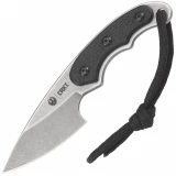 Ruger by CRKT Carbine, 1.8" Stonewash Blade, GRN Handle, Sheath - R2701