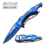 MTech Assisted 3.5 in Blue Blade Blue Aluminum Hndl MT-A705SBL