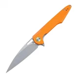 Artisan Archaeo, 3.54" D2 Blade, Orange G10 Handle - 1821PS-OEF