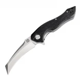 Artisan Cutlery Eagle, 3.46" D2 Hawkbill Blade, Black G10 Handle - 1816P-BKF