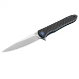 Artisan Shark Folder 3.94 in Black G-10 Hndl D2 1707P-BK