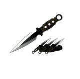 Impulse Product 9.00 in Throwing Knife Set 3 Pcs with SheathT00608