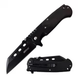 MTech USA Spring Assisted Knife 3.75in Blade 8.5in Open Blk MT-A1020BK