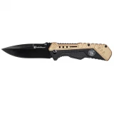 SW 1084302 Assisted 3.375 in Black Blade Black-Tan Polymer 1084302