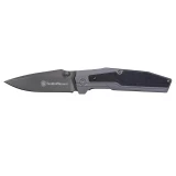 Smith & Wesson 1084300 Assisted Opening Knife, 3.625" Gray Blade Aluminum Handle