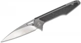 Artisan Archaeo Folder 3.07 inDamascus Fancy Gray Titanium 1821GSD-GY