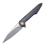 Artisan Archaeo Folder 3.54 in D2 Blade Carbon Fiber Hndl 1821PS-CF