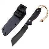 Artisan Tomahawk Fixed 6.3 in Black-Red G-10 Hndl 1815B-BRE