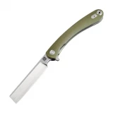 Artisan Orthodox Folder 2.95 in D2 Blade Green Curved G-10 1817PS-GNC