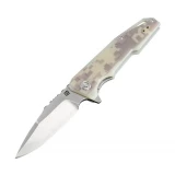 Artisan Predator Folder D2 Blade Camo G-10 Hndl 1706PS-CGF