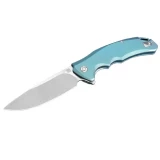 Artisan Tradition Folder 3.94 in Green Titanium Hndl Plain 1702G-GN