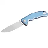 Artisan Tradition Folder 3.27 in Blue Titanium Hndl Plain 1702GS-BU