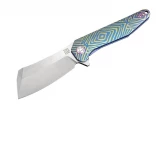 Artisan Osprey Folder 3.74 in S35VN Blade Titanium Hndl 1803G-BU03