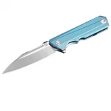 Artisan Littoral Folder 3.54 in Green Titanium Hndl S35VN 1703G-GN