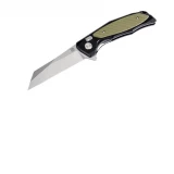 Artisan Megahawk Folder 3.6 in D2 Aluminum-Green G-10 Hndl 1809P-BGN