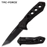 Tac-Force Assisted 3.25 in Blade Black Aluminum Hndl TF-1010BK