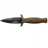 S and W Boot Fixed Blade 2.75 in Blade FDE Plastic Hndl 1100072